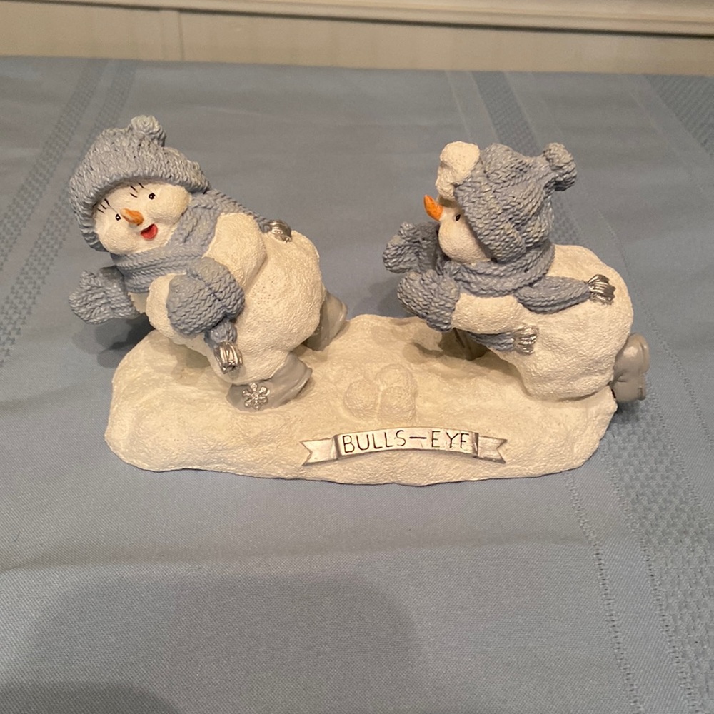 1999 Snow Buddies: Bullseye figurine